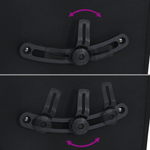 Sport si Outdoor - Ciclism - Accesorii pentru biciclete - Cosuri si portbagaje biciclete - Geanta pentru bicicleta pentru suport de bicicleta 20L Neagra 34x16x59 cm - Infinity.ro