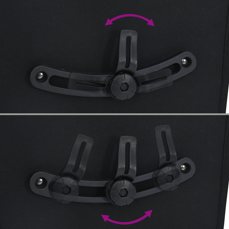 Sport si Outdoor - Ciclism - Accesorii pentru biciclete - Cosuri si portbagaje biciclete - Geanta pentru bicicleta pentru suport de bicicleta 20L Neagra 34x16x59 cm - Infinity.ro