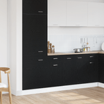 Casa si Gradina - Mobilier - Comode si corpuri - Corpuri bucatarie - Dulap cu Sertar Inferior - Stejar Negru, 40x46x81.5 cm, Fabricat din Lemn Prelucrat - Infinity.ro