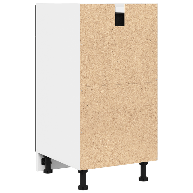 Casa si Gradina - Mobilier - Comode si corpuri - Corpuri bucatarie - Dulap cu Sertar Inferior - Stejar Negru, 40x46x81.5 cm, Fabricat din Lemn Prelucrat - Infinity.ro