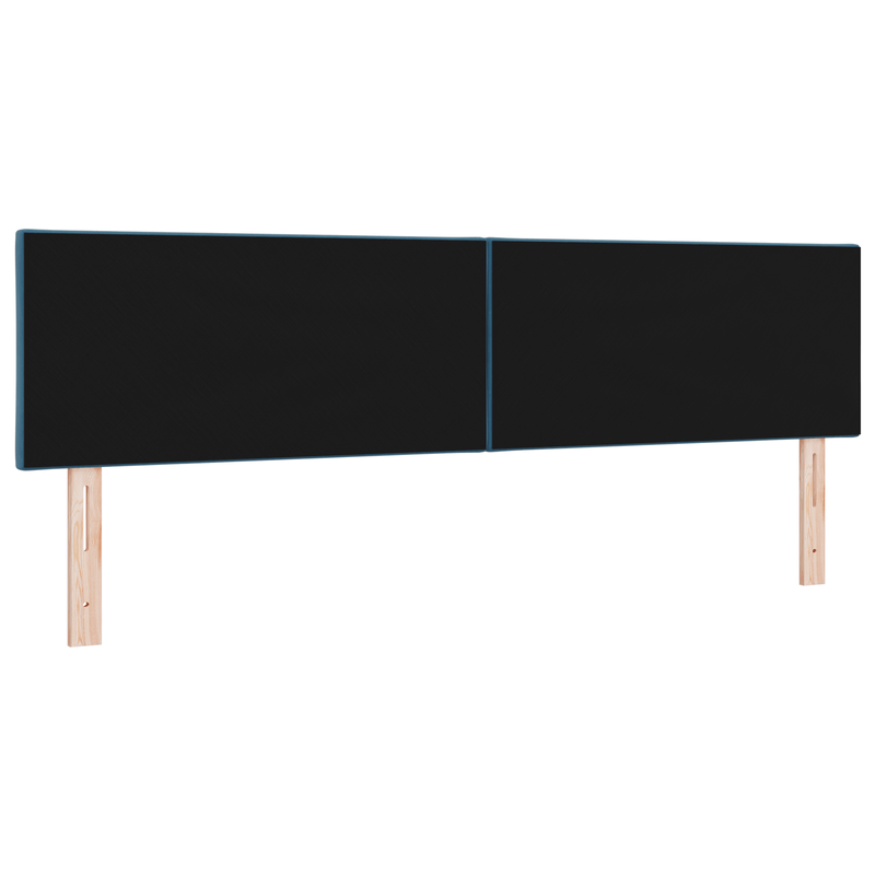 Casa si Gradina - Mobilier - Paturi si accesorii - Accesorii paturi - Tablie de pat model romboidal albastru inchis 180 cm catifea - Infinity.ro