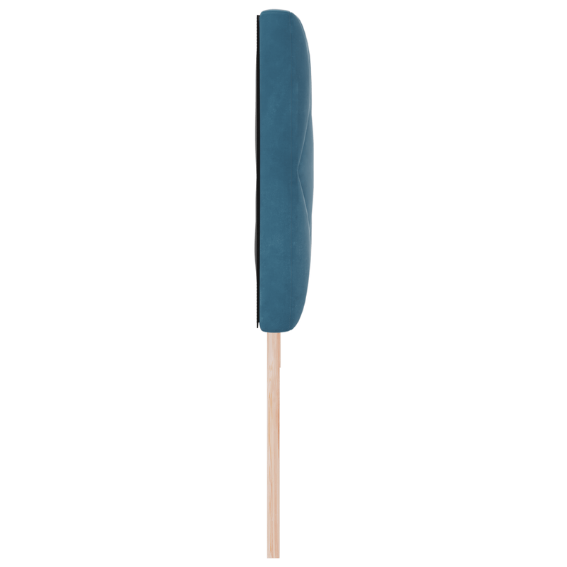 Casa si Gradina - Mobilier - Paturi si accesorii - Accesorii paturi - Tablie de pat model romboidal albastru inchis 180 cm catifea - Infinity.ro