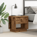 Casa si Gradina - Mobilier - Comode si corpuri - Noptiere - Noptiera, lemn vechi, 45x34x44 cm, lemn prelucrat - Infinity.ro