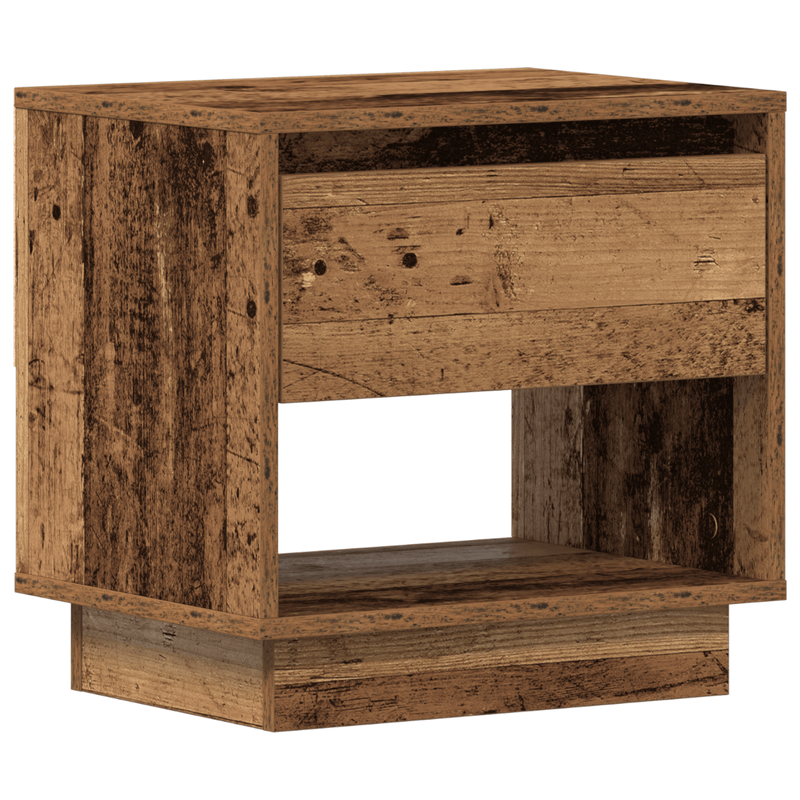 Casa si Gradina - Mobilier - Comode si corpuri - Noptiere - Noptiera, lemn vechi, 45x34x44 cm, lemn prelucrat - Infinity.ro