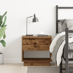 Casa si Gradina - Mobilier - Comode si corpuri - Noptiere - Noptiera, lemn vechi, 45x34x44 cm, lemn prelucrat - Infinity.ro