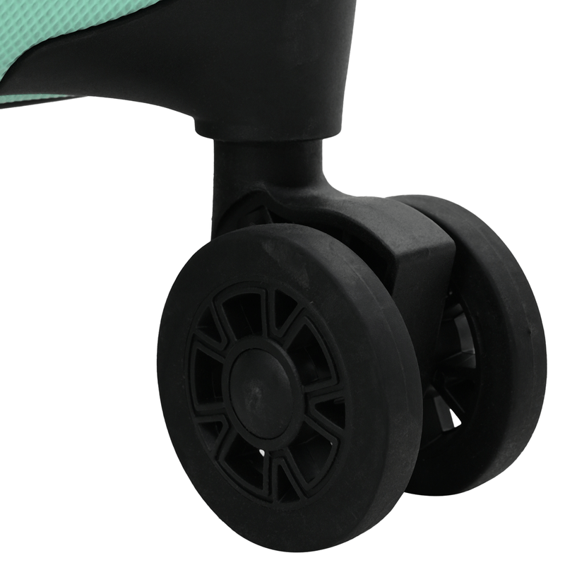 Sport si Outdoor - Articole de voiaj - Genti voiaj - Valiza Pliante Carcasa Dura 24'' Verde Mint 43x27x66 cm ABS - Infinity.ro