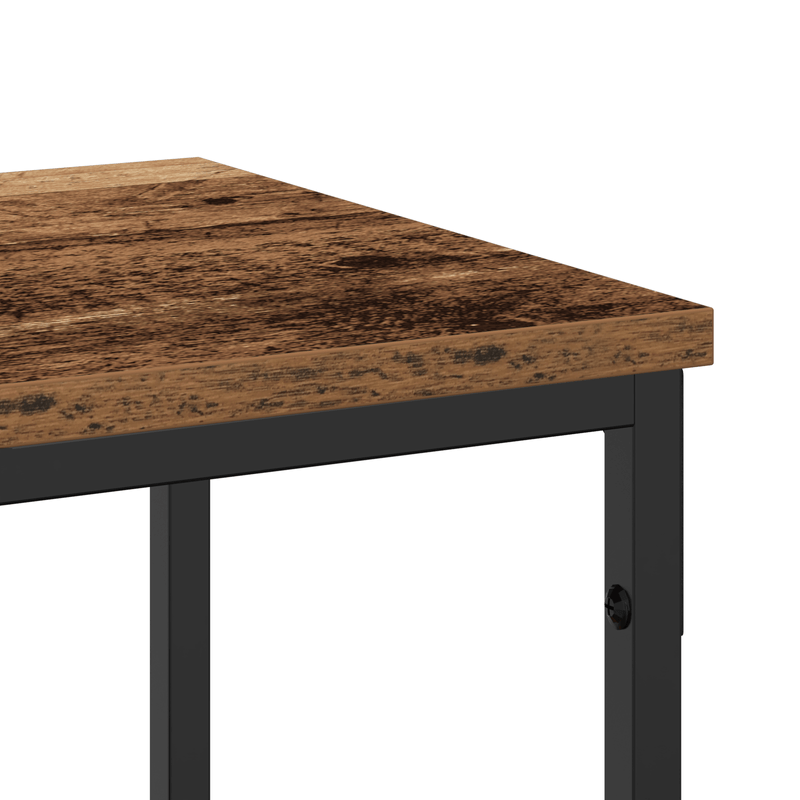 Casa si Gradina - Mobilier - Comode si corpuri - Console - Masa consola, lemn vechi, 200x30x75 cm, lemn prelucrat si otel - Infinity.ro