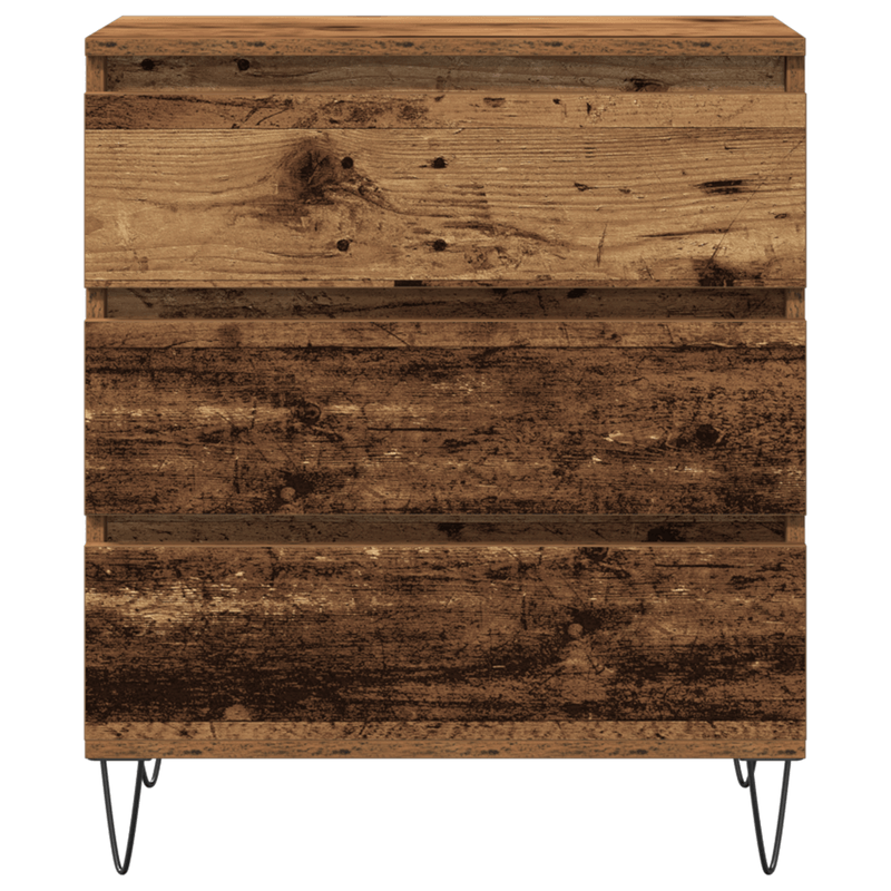 Casa si Gradina - Mobilier - Comode si corpuri - Comode - Dulap cu sertare, lemn vechi, 60x35x70 cm, lemn prelucrat - Infinity.ro