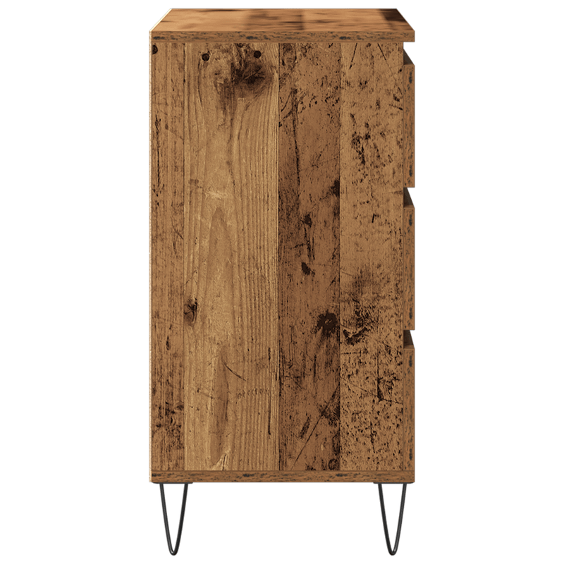 Casa si Gradina - Mobilier - Comode si corpuri - Comode - Dulap cu sertare, lemn vechi, 60x35x70 cm, lemn prelucrat - Infinity.ro