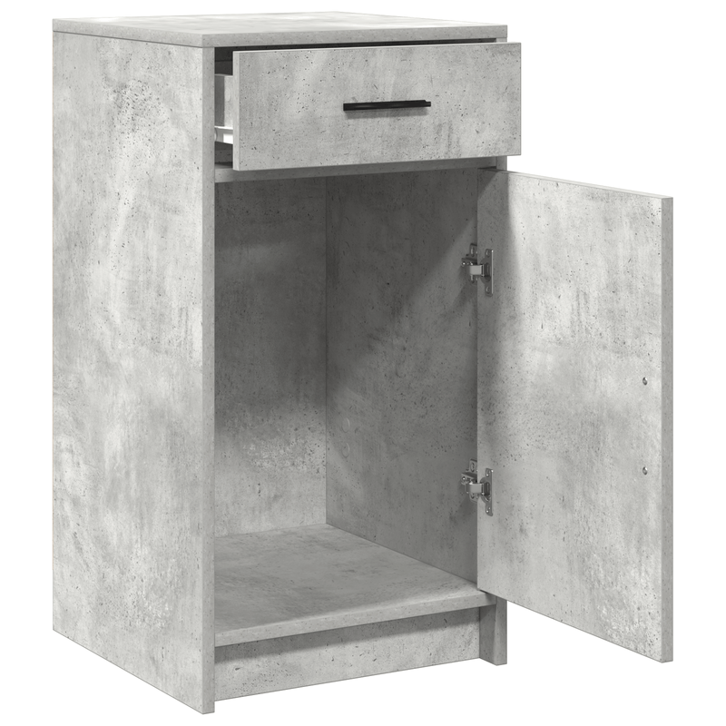 Casa si Gradina - Mobilier - Comode si corpuri - Comode - Dulap, gri beton, 40x41x75 cm, lemn prelucrat - Infinity.ro