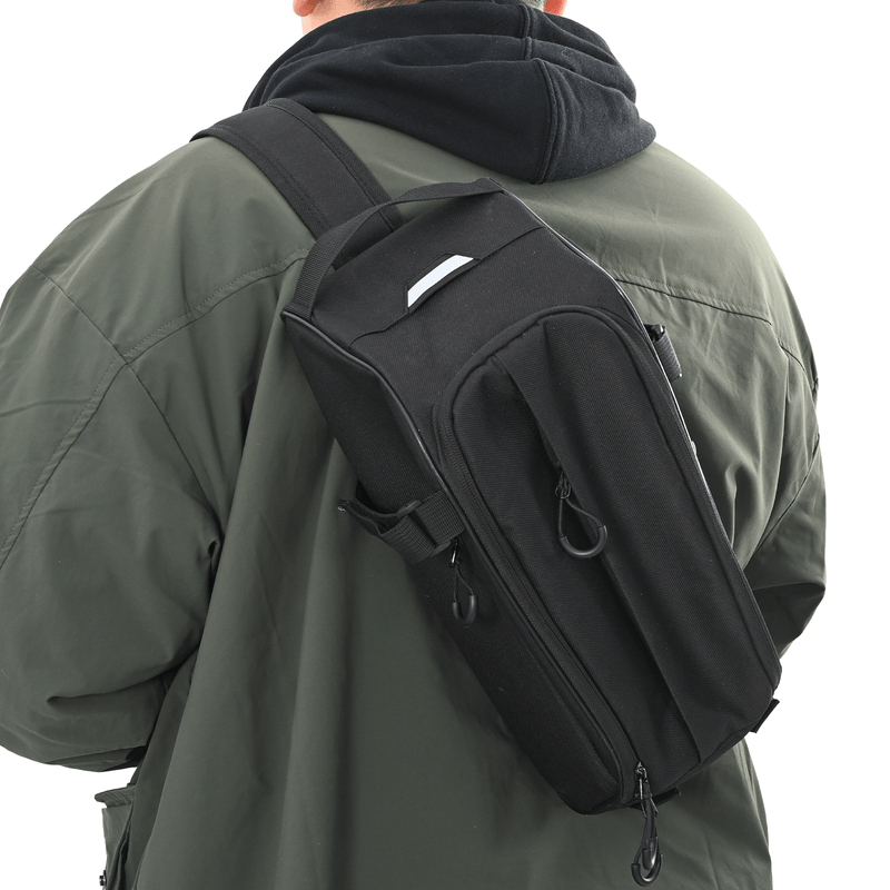 Sport si Outdoor - Ciclism - Accesorii pentru biciclete - Cosuri si portbagaje biciclete - Geanta pentru bicicleta pentru suport Pannier 8 L Neagra 38x16x16 cm - Infinity.ro