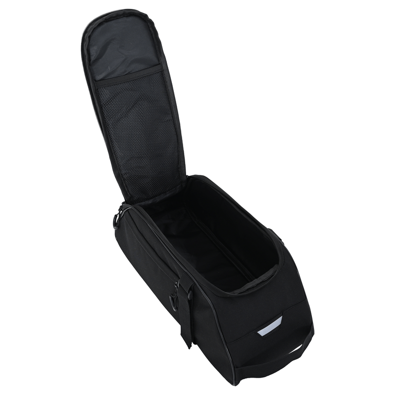 Sport si Outdoor - Ciclism - Accesorii pentru biciclete - Cosuri si portbagaje biciclete - Geanta pentru bicicleta pentru suport Pannier 8 L Neagra 38x16x16 cm - Infinity.ro