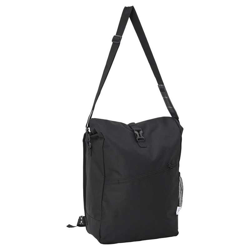 Sport si Outdoor - Ciclism - Accesorii pentru biciclete - Cosuri si portbagaje biciclete - Geanta de bicicleta pentru suport de bicicleta 25 L Negru 33x16x48 cm - Infinity.ro
