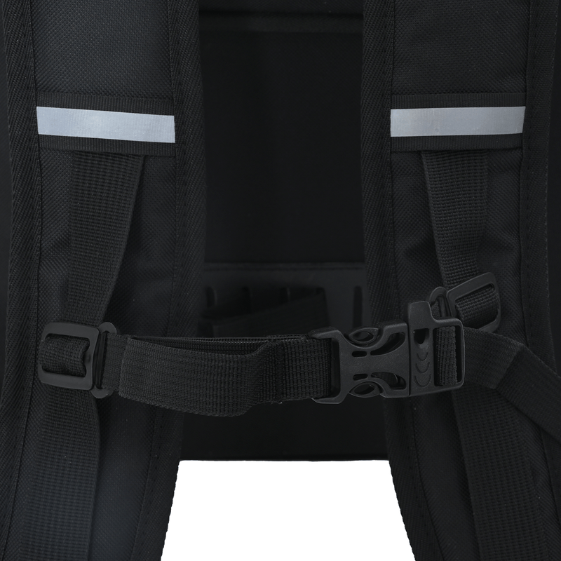 Sport si Outdoor - Ciclism - Accesorii pentru biciclete - Cosuri si portbagaje biciclete - Geanta de bicicleta pentru suport de bicicleta 25 L Negru 33x16x48 cm - Infinity.ro