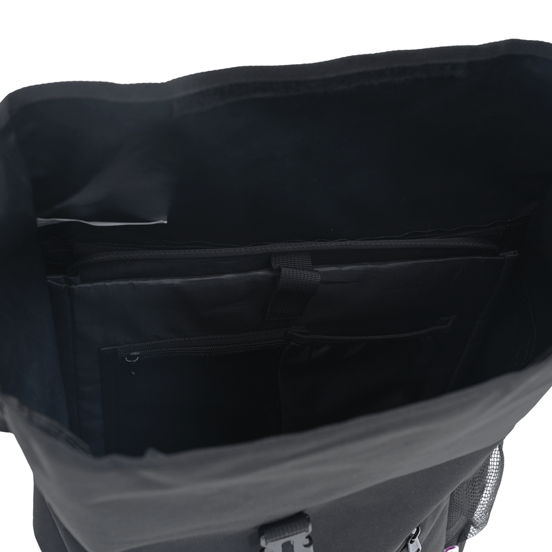 Sport si Outdoor - Ciclism - Accesorii pentru biciclete - Cosuri si portbagaje biciclete - Geanta de bicicleta pentru suport de bicicleta 25 L Negru 33x16x48 cm - Infinity.ro
