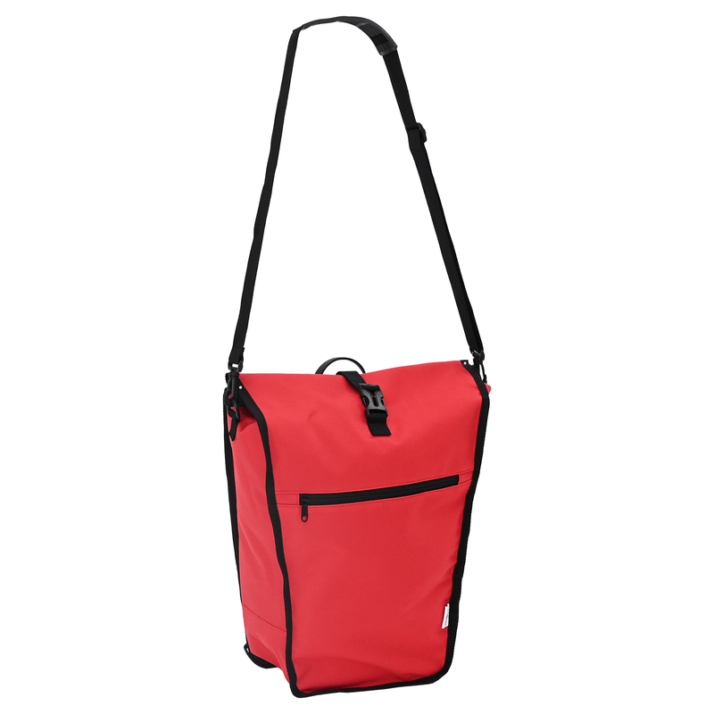 Sport si Outdoor - Ciclism - Accesorii pentru biciclete - Cosuri si portbagaje biciclete - Geanta de bicicleta pentru rack de pannier 20 L Rosie 34x16x59 cm - Infinity.ro