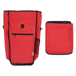 Sport si Outdoor - Ciclism - Accesorii pentru biciclete - Cosuri si portbagaje biciclete - Geanta de bicicleta pentru rack de pannier 20 L Rosie 34x16x59 cm - Infinity.ro