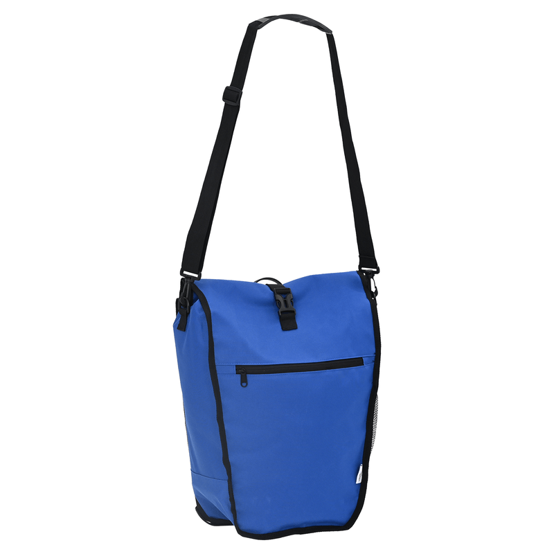 Sport si Outdoor - Ciclism - Accesorii pentru biciclete - Cosuri si portbagaje biciclete - Geanta bicicleta Pannier 20L Albastru 34x16x59 cm - Infinity.ro
