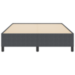 Casa si Gradina - Mobilier - Paturi si accesorii - Paturi - Cadru de pat, gri inchis, 140x190 cm, velur - Infinity.ro