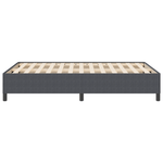 Casa si Gradina - Mobilier - Paturi si accesorii - Paturi - Cadru de pat, gri inchis, 140x190 cm, velur - Infinity.ro