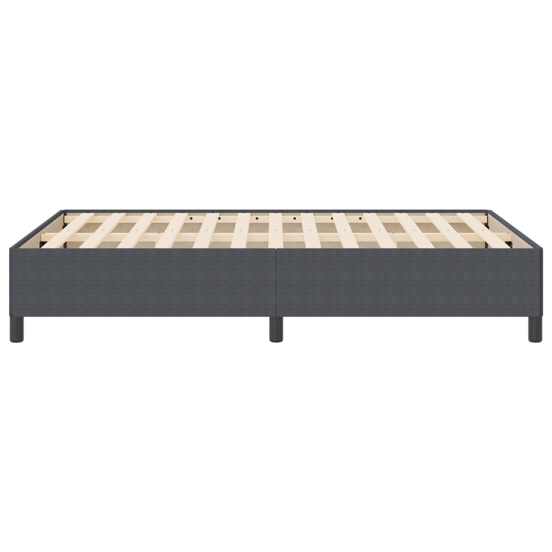 Casa si Gradina - Mobilier - Paturi si accesorii - Paturi - Cadru de pat, gri inchis, 140x190 cm, velur - Infinity.ro