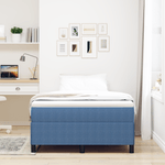 Casa si Gradina - Mobilier - Paturi si accesorii - Paturi - Cadru de pat, albastru, 120x190 cm, velur - Infinity.ro