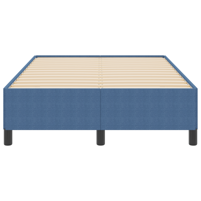 Casa si Gradina - Mobilier - Paturi si accesorii - Paturi - Cadru de pat, albastru, 120x190 cm, velur - Infinity.ro