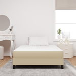 Casa si Gradina - Mobilier - Saltele si somiere - Saltele - Saltea arcuri gri/verde deschis medie 120x200x20cm textil - Infinity.ro