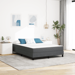 Casa si Gradina - Mobilier - Saltele si somiere - Saltele - Saltea arcuri pocket gri inchis medie 140x190x20cm textil - Infinity.ro