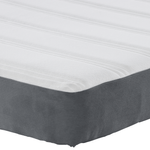 Casa si Gradina - Mobilier - Saltele si somiere - Saltele - Saltea arcuri pocket gri inchis medie 140x190x20cm textil - Infinity.ro