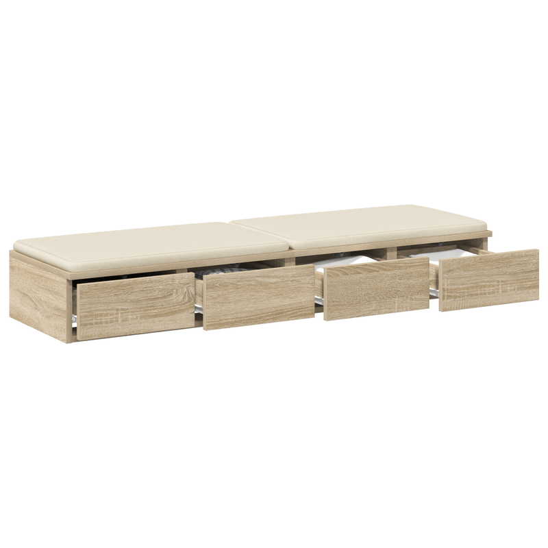 Casa si Gradina - Mobilier - Paturi si accesorii - Accesorii paturi - Sertare de pat, stejar sonoma, 120x36,5x16,5 cm lemn prelucrat - Infinity.ro