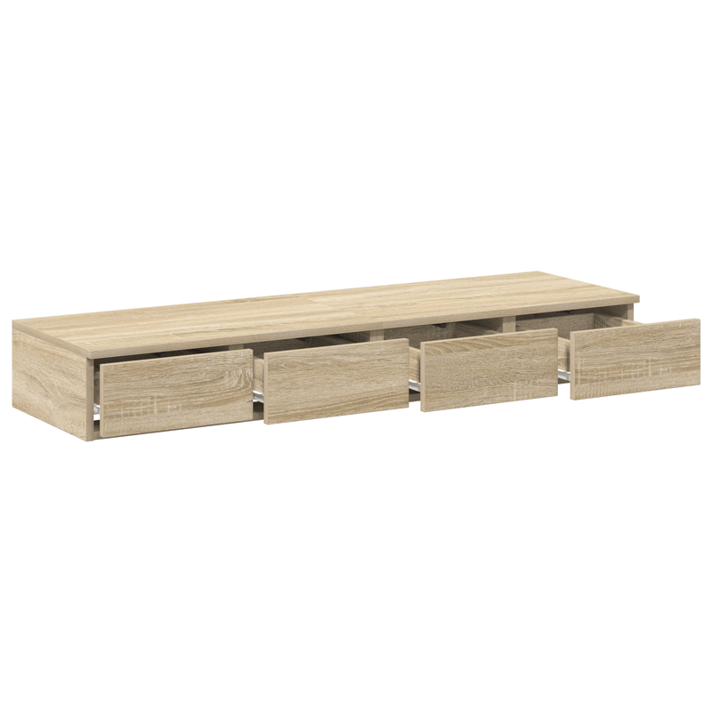 Casa si Gradina - Mobilier - Paturi si accesorii - Accesorii paturi - Sertare de pat, stejar sonoma, 120x36,5x16,5 cm lemn prelucrat - Infinity.ro