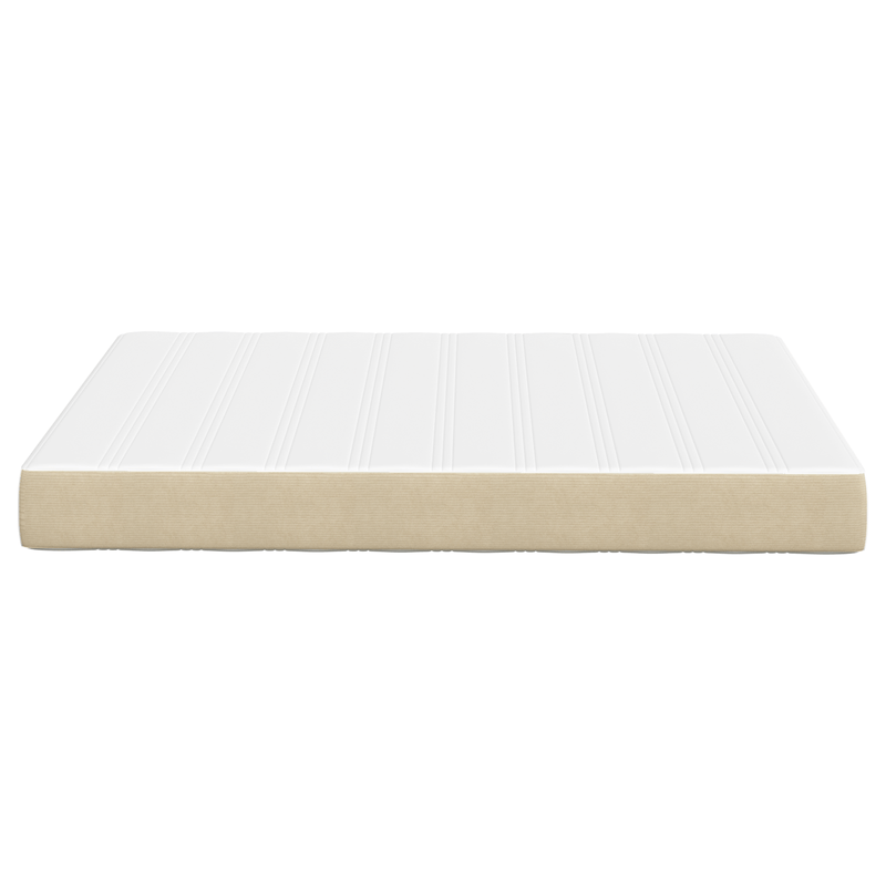 Casa si Gradina - Mobilier - Saltele si somiere - Saltele - Saltea arcuri gri/verde deschis medie 160x200x20cm textil - Infinity.ro