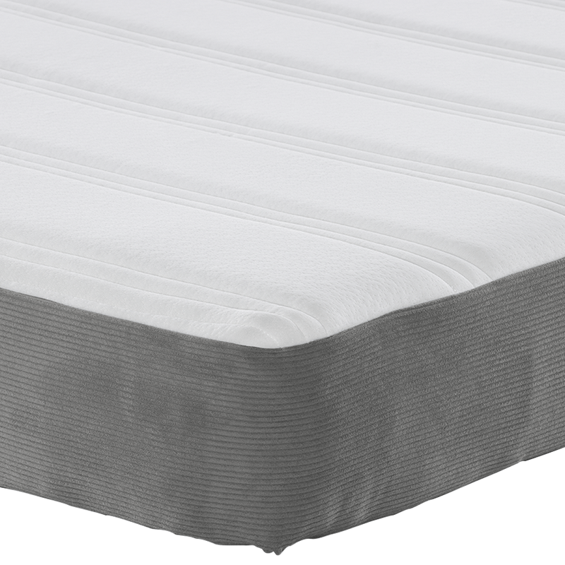 Casa si Gradina - Mobilier - Saltele si somiere - Saltele - Saltea arcuri pocket gri deschis medie 140x200x20cm textil - Infinity.ro
