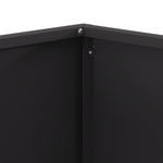 Casa si Gradina - Termice - Sobe, Seminee si accesorii - Seminee - Vatra de foc, negru, patrata, 60x60x40 cm, otel - Infinity.ro