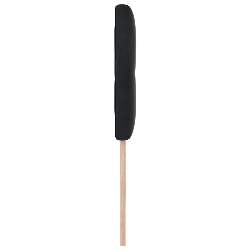 Casa si Gradina - Mobilier - Paturi si accesorii - Accesorii paturi - Tablie de pat cu nasturi negru 80 cm catifea - Infinity.ro