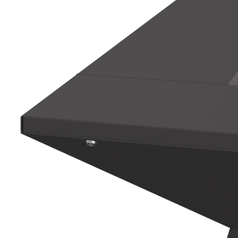 Casa si Gradina - Termice - Sobe, Seminee si accesorii - Seminee - Vatra de foc, negru, 60x60x50 cm, otel - Infinity.ro