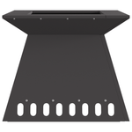 Casa si Gradina - Termice - Sobe, Seminee si accesorii - Seminee - Vatra de foc, negru, 48x48x40 cm, otel - Infinity.ro