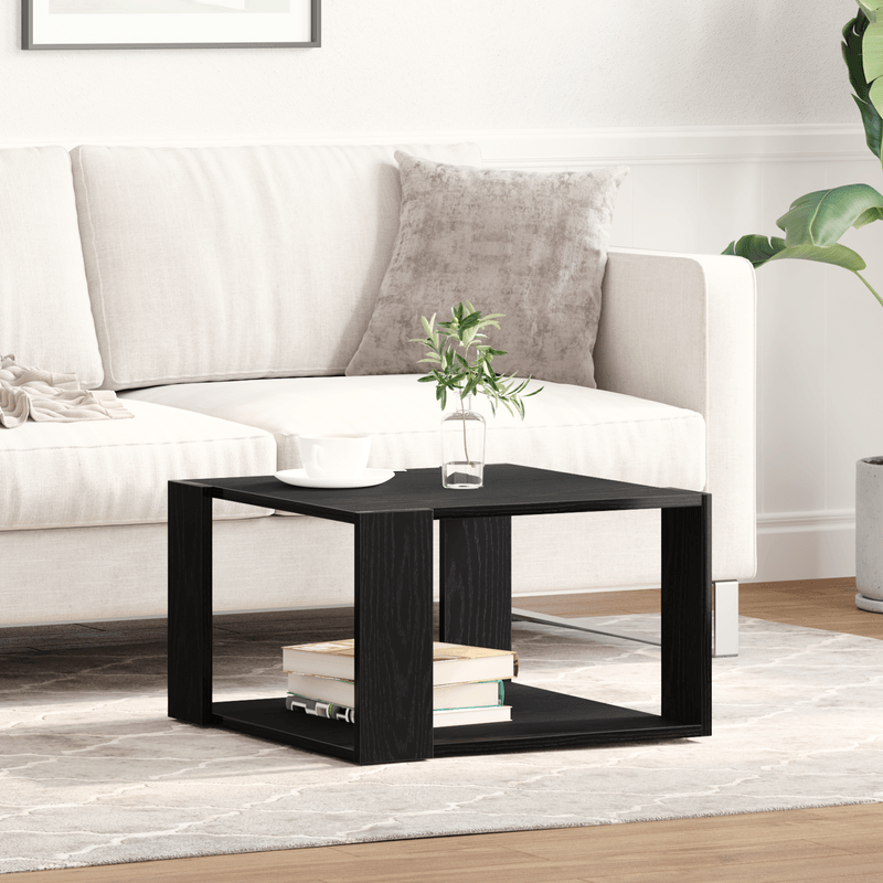 Casa si Gradina - Mobilier - Mese si birouri - Masute de cafea - Masuta de cafea, stejar negru, 85x55x31 cm, din lemn prelucrat - Infinity.ro