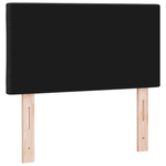 Casa si Gradina - Mobilier - Paturi si accesorii - Accesorii paturi - Tablie de pat model romboidal negru 80 cm textil - Infinity.ro