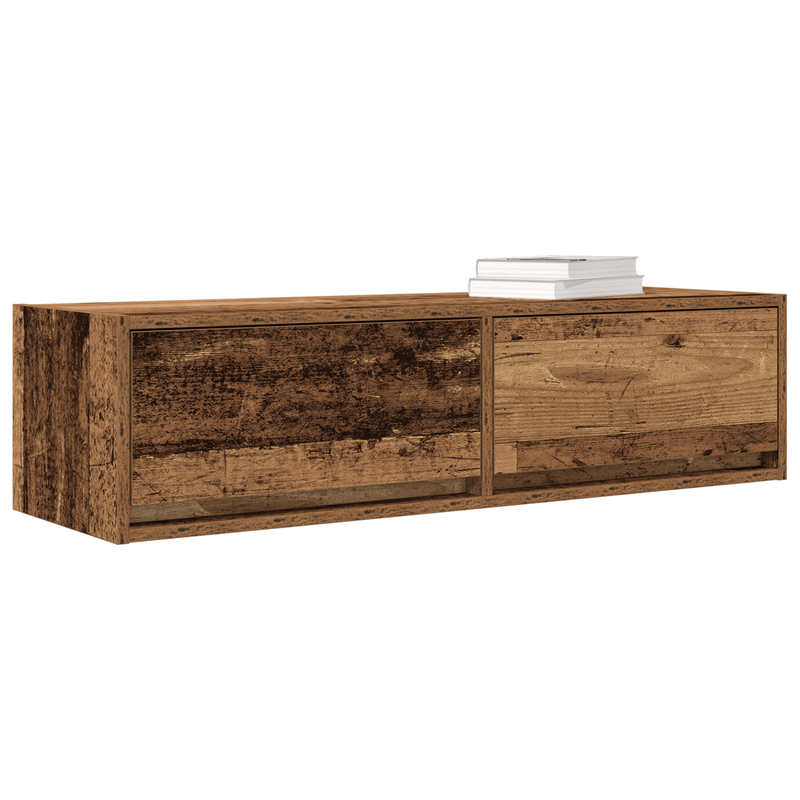 Casa si Gradina - Mobilier - Comode si corpuri - Comode - Dulap TV, lemn vechi, 100x31x25,5 cm, lemn prelucrat - Infinity.ro