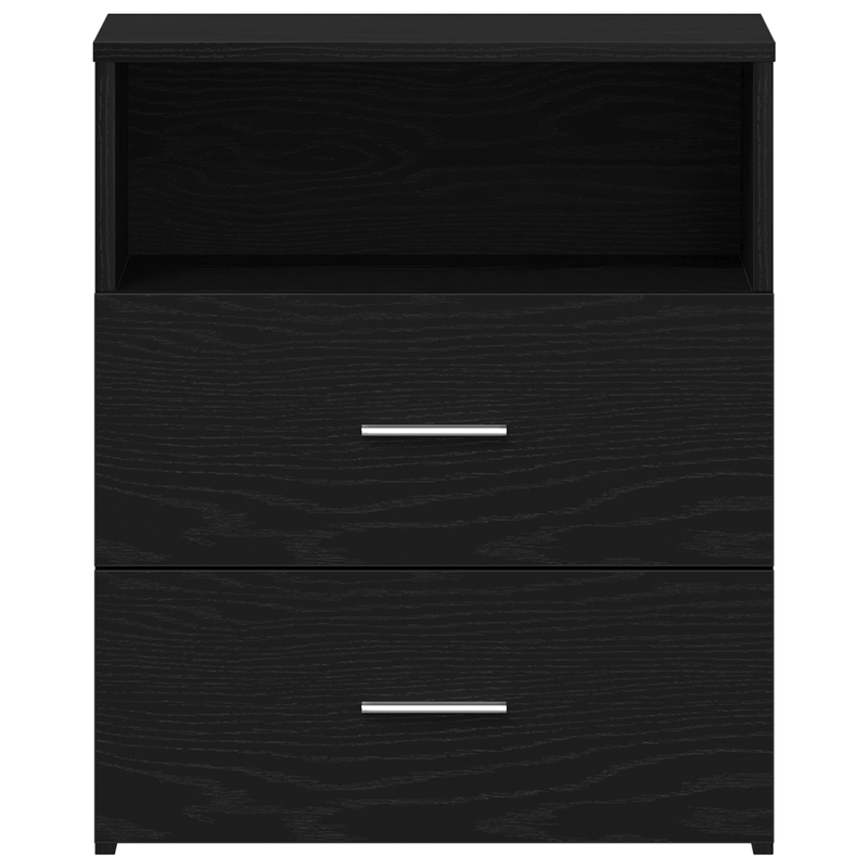 Casa si Gradina - Mobilier - Comode si corpuri - Noptiere - Noptierea  Negru Stejar 50x32x60cm din lemn prelucrat - Infinity.ro