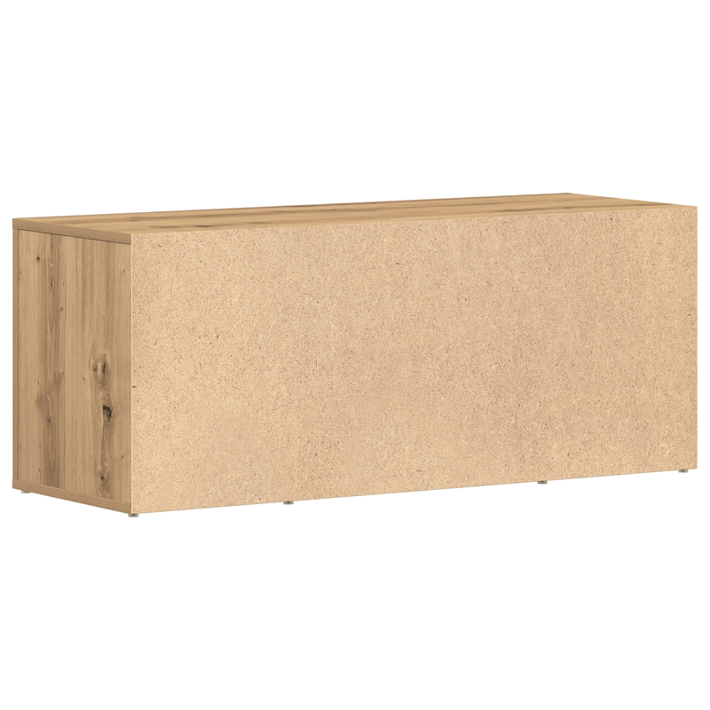 Casa si Gradina - Mobilier - Comode si corpuri - Comode - Dulap TV, stejar artizanal, 100x35x40 cm, lemn prelucrat - Infinity.ro