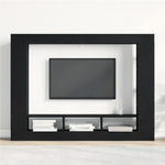 Casa si Gradina - Mobilier - Comode si corpuri - Comode - Dulap TV montat pe perete, stejar negru, 152x22x113 cm - Infinity.ro
