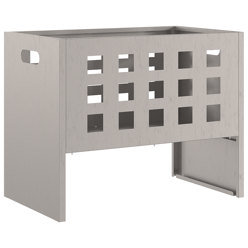 Casa si Gradina - Termice - Sobe, Seminee si accesorii - Seminee - Vatra de foc, dreptunghi, 50x30x40 cm, otel corten - Infinity.ro
