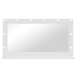 Casa si Gradina - Decoratiuni - Oglinzi - Oglinda Vanity cu Lumini LED Alb 100x55x18 cm - Infinity.ro