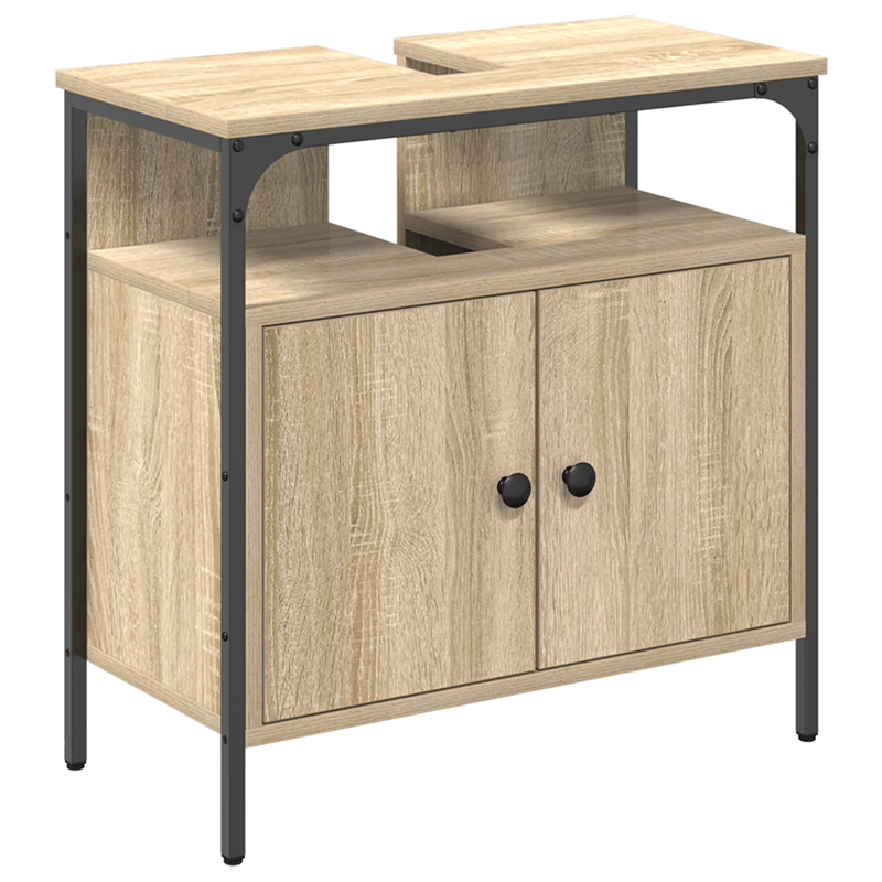 Casa si Gradina - Mobilier - Comode si corpuri - Masute de toaleta - Dulap de toaleta montat pe perete Stejar deschis Lemn prelucrat - Infinity.ro