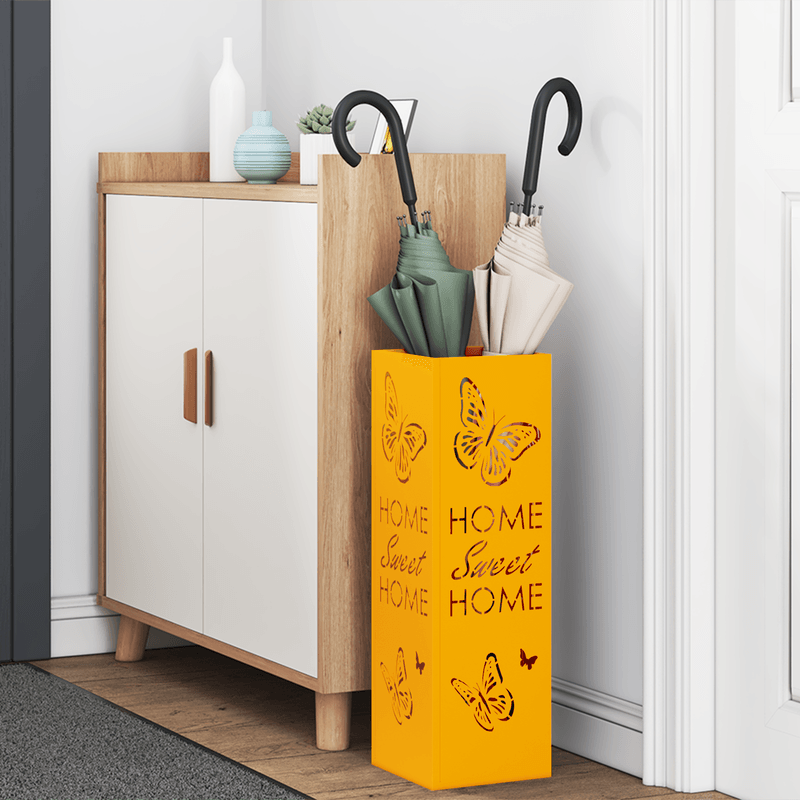 Casa si Gradina - Decoratiuni - Obiecte decorative - Suporturi umbrele - Suport de umbrele Galben mustar Metal Standard - Infinity.ro