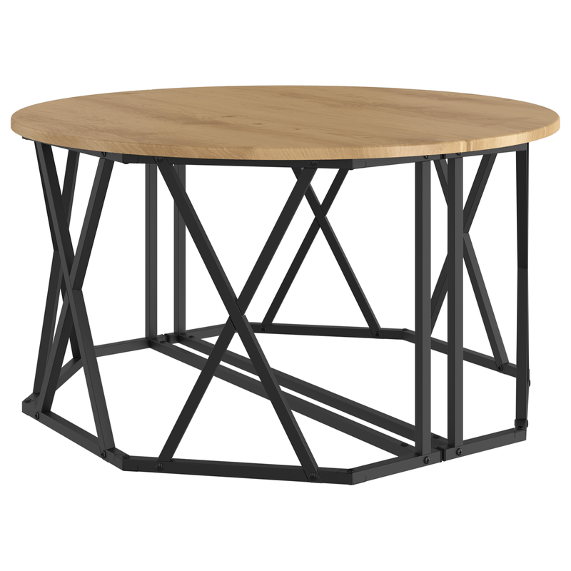 Casa si Gradina - Mobilier - Mese si birouri - Masute de cafea - Masa de cafea  Artisan Stejar 31.5x31.5x16.5 inci Fabricata din Lemn Compozit - Infinity.ro
