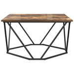 Casa si Gradina - Mobilier - Mese si birouri - Masute de cafea - Masa de cafea Stejar afumat 80x80x45 cm Lemn compozit - Infinity.ro